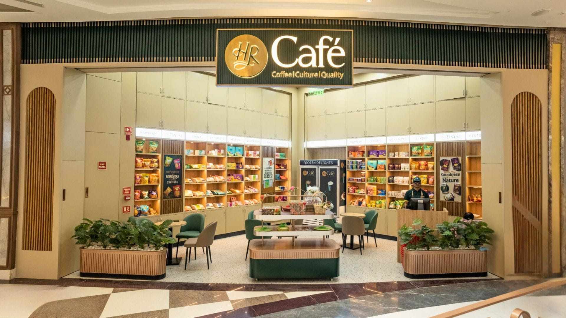 Haldiram Cafe Seating Detail